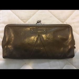 Grey wallet/wristlet